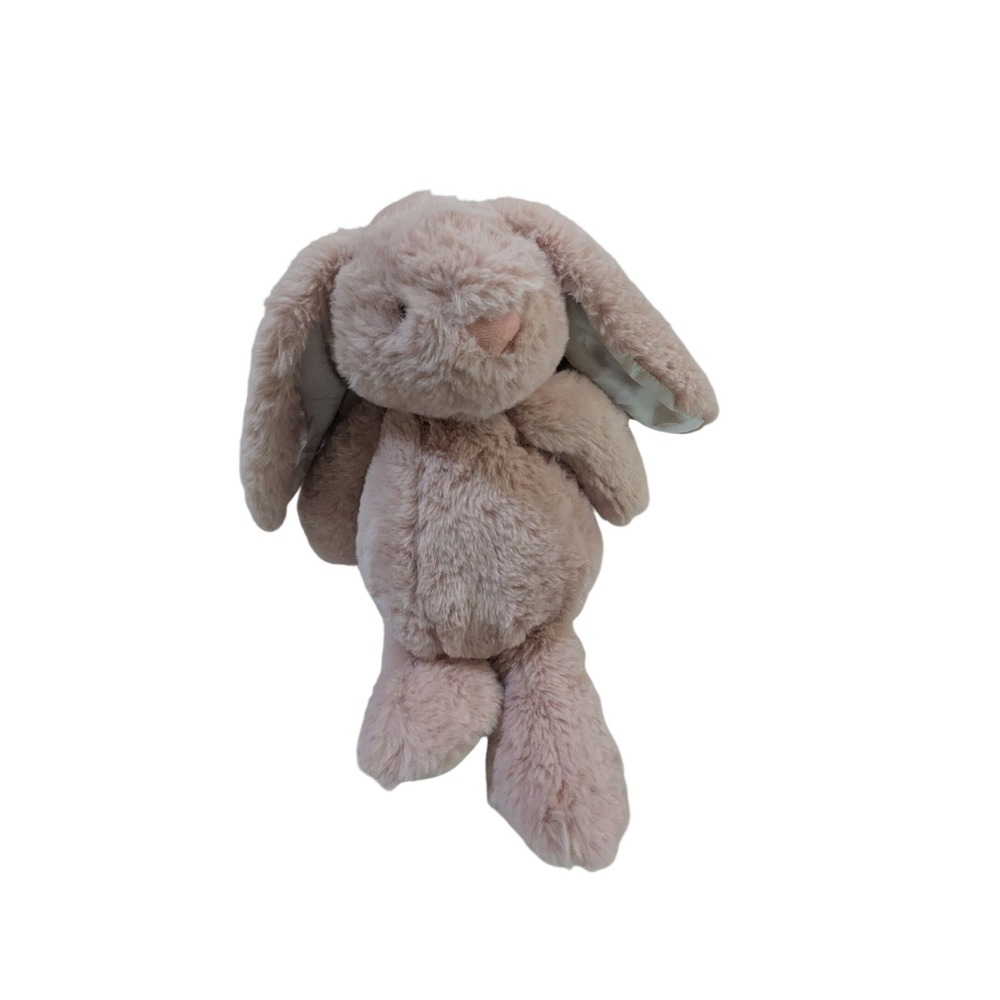 Spark Create Imagine Pink Bunny Plush Rattle Stuffed Animal Floppy Ears 12 Inch